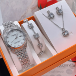 Female watch Set silver